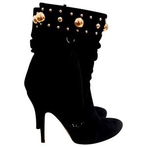Elisabetta Franchi suede boots